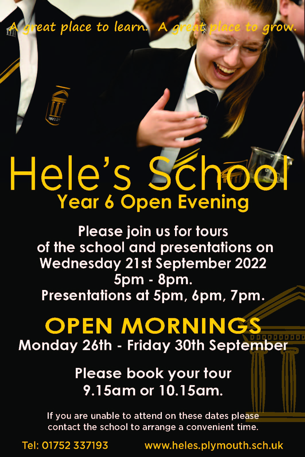 Year 6 Open Evening Advert Year 6 Open Evening Advert